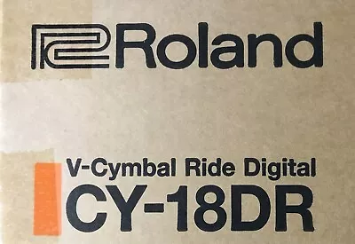 Roland CY18-DR Digital V Drum Ride Cymbal BRAND NEW In BOX   Cyber Monday SAVER • $599.50