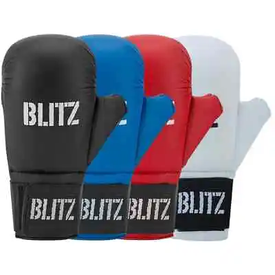 Blitz Elite Gloves With Thumb - Karate Taekwondo • £16.99