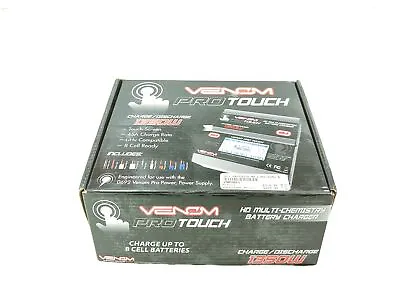 Venom Pro Touch 1350W Charge/Discharge 45A LiPo NiMh 8 Cell Ready Charger READ • $219.99