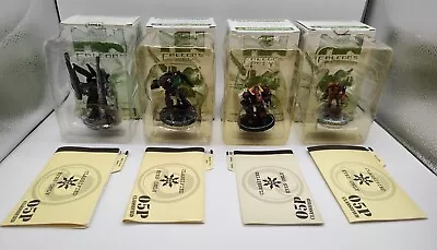 Mechwarrior Falcon's Prey Limited Edition Collectible Figure Lot Of 4 2004 • $49.99