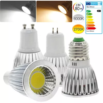 1/4/6/10x LED COB Bulb GU10 E27 E14 Spot Light 9W 12W 15W Cool Warm White Lamp • £5.99