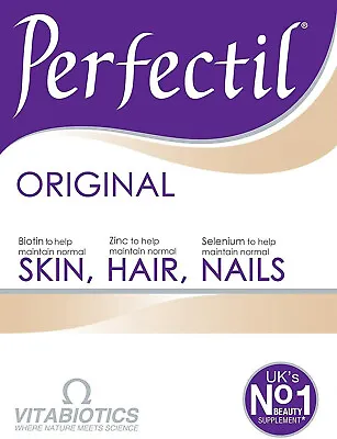 Vitabiotics Perfectil Original Tablets 30s For Healthy Skin Hair And Nails • £7.79