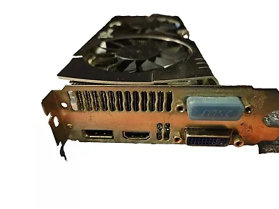 Used MSI Twin FrozrIII NVIDIA GeForce GTX 650 Ti 2 GB Graphics Card. • $30