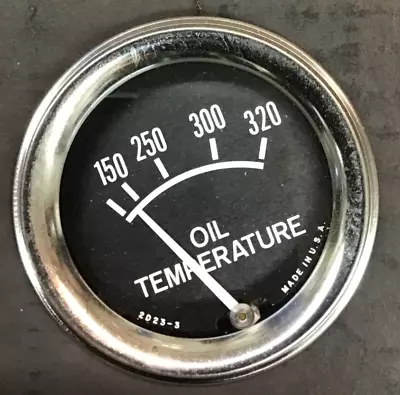 TRW Mechanical  Oil Temp Gauge 150-320 Deg NOS  (195) • $15