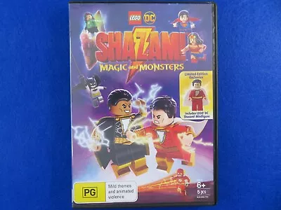 Lego DC Shazam Magic And Monsters - DVD - Region 4 - Fast Postage !! • $8.99