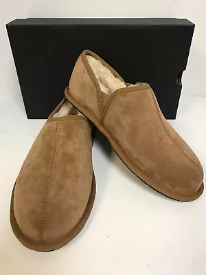 UGG Men's Scuff Romeo Chestnut Suede Slippers • $93.49