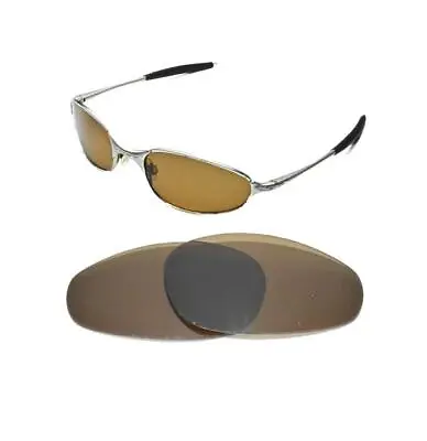 New Polarized Bronze Replacement Lens For Oakley Vintage C-wire Sunglasses • $29.76