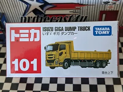 Tomica #101 Isuzu Giga Dump Truck New In Box Usa Stock!!! • $6.99