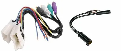 Car Stereo Wire Harness And Antenna Adapter For Select Infiniti • $8.91