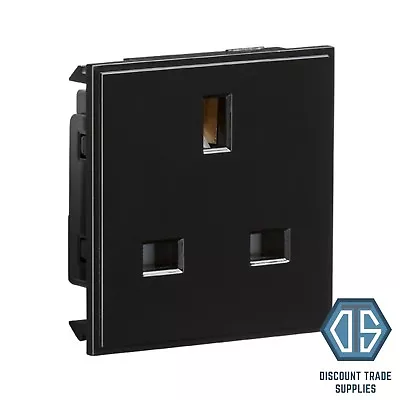 £3.10 • Buy BG Black Nickel Black Euro Data Module Inserts HDMI TV SAT Cat5 Cat6 USB Media
