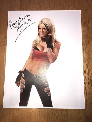 Angelina Love Autograph Signature 8x10 TNA Impact Wrestling AEW WCW WWE PHOTO • $9.50