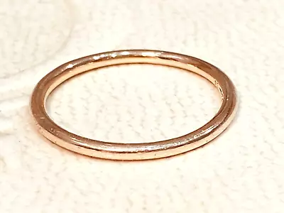 THOMAS SABO Rose Gold Plated Sterling Silver Stacker Ring Size 54 • $29