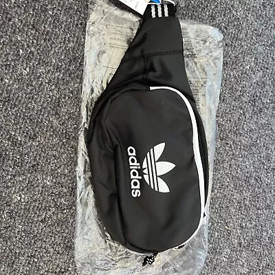 $8 • Buy Adidas Originals Black White Bum Bag BNWT