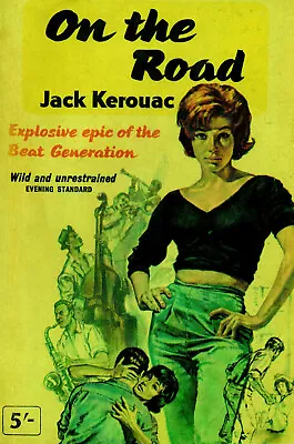 £6.99 • Buy JACK KEROUAC, ON THE ROAD POSTER. Near A3 Repro.