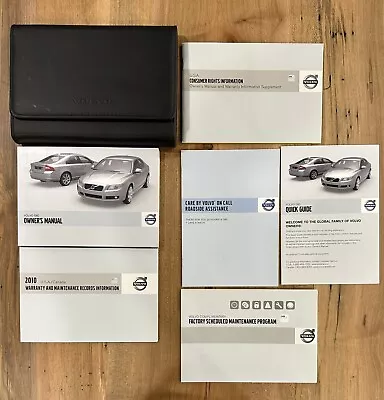 2010 10 Volvo S80 Owners Owner’s Manual With Case • $30