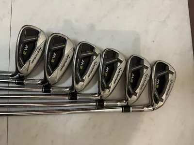 TaylorMade M2 Iron Set Flex S 6 Pieces REAX 90 Right Handed F/S #29 • $615.29