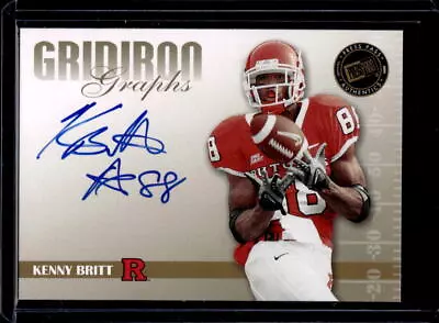 Kenny Britt 2009 Press Pass Gridiron Graphs Rookie Auto • $4.49