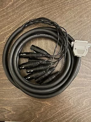 Used 10ft Mogami 8 Channel Cable DB25 To XLR Female • $110