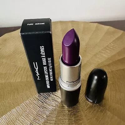 BNIB Mac Pure Heroine Amplified Creme Lipstick Limited Edition Purple • $45