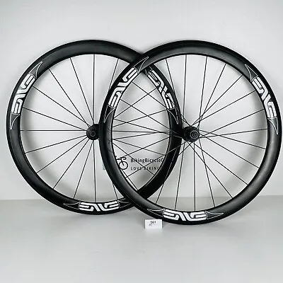 Enve Carbon Fiber Road Bike Wheelset 240s DT Swiss Clincher 10 Speed 1490g • $999