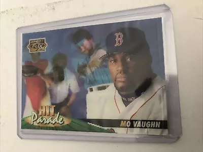 1996 Pinnacle Sports Flix Hit Parade Mo Vaughn MLB Baseball Card Boston Red Sox • $1.15