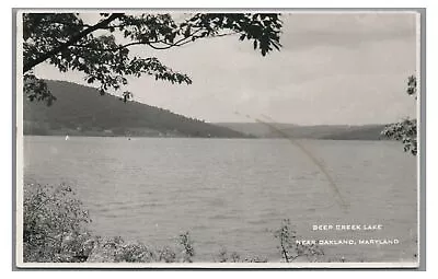 RPPC Deep Creek Lake Near OAKLAND MD Maryland Real Photo Postcard • $4.99