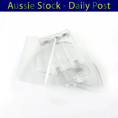 Battery Holder 3AA Box Case With Switch 3x1.5V 4.5V 2A Transparent 1pcs • $12.71