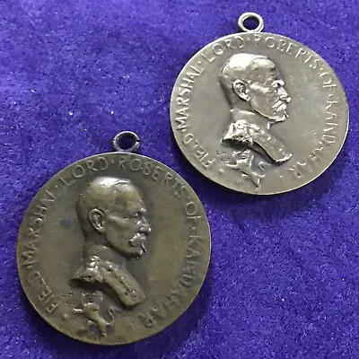 2 X Miniature Rifle Clubs Medal. Field Marshall Lord Roberts Of Kandahar #4355 • £30