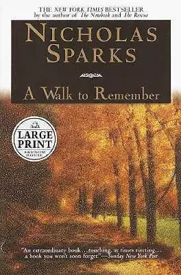 A Walk To Remember - Paperback By Sparks Nicholas - ACCEPTABLE • $4.48