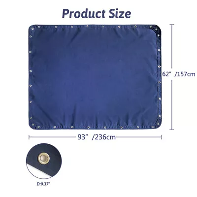 62  Waterproof Marine Boat T-Top Replacement Cover Sunbrella Canvas Canopy Cover • $98.39