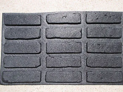 30 ANTIQUE BRICK SIDE MOLDS MAKE 1000s OF 2x8 BRICK FOR WALLS FLOORS PATIO PATHS • $113.98