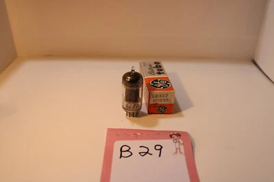 $8.50 • Buy GE 12AX7 ECC83 Grey Plate  D  Getter NOS Vacuum Tube Tested Guitar Pre Amp B29
