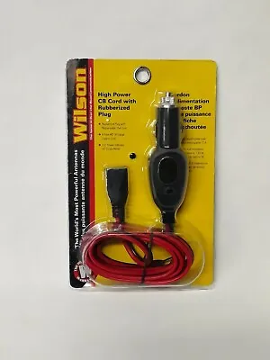 Wilson Antennas 3053CBPP 3-Pin CB Power Cord W/ 12-Volt Cigarette Lighter Plug • $16.50
