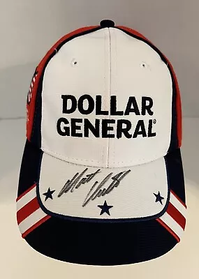 Matt Kenseth Autographed Hat NASCAR Joe Gibbs Racing Dollar General 2013 • $24.99