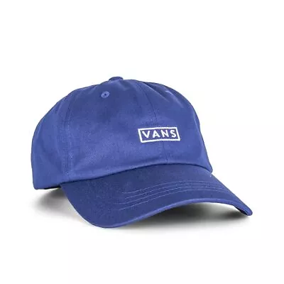 Vans Curved Bill Jockey Strapback Hat - Blue Depth • £14.99