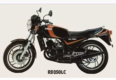 Yamaha Rd250lc Rd350lc Decal Kit -mars Bar- Edition • $191.46