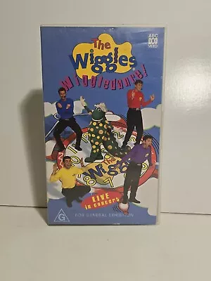 Original The Wiggles Wiggledance Live In Concert VHS Video Tape Movie Children • $26.62