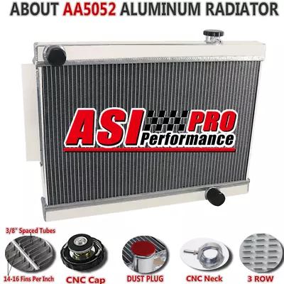 3 ROW Aluminum Radiator FIT Holden Kingswood Torana HQ-HZ LX LH Chevy V8 MT AUS • $184.95