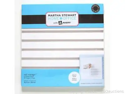 Martha Stewart Home Office Wall Manager Accessory Board 11x11 New - Box Of 6 • $20