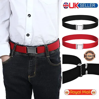 £4.99 • Buy Kids Adjustable Magnetic Belts - Easy To Use Magnetic Buckle Belt For Boys Girls