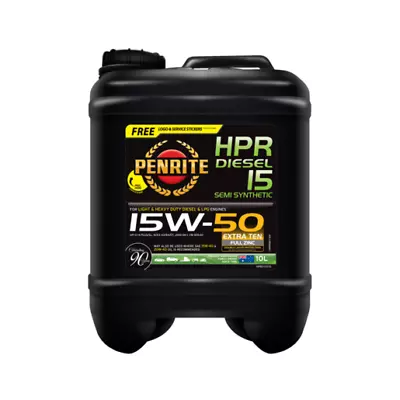 Penrite HPR 15 Semi Synthetic 15W-50 10L - HPRD15010 • $114.99