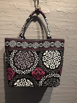 Vera Bradley Canterbury Tote Bag Purse Bag *Has Cricut Monogram On Inside  AWS  • $12