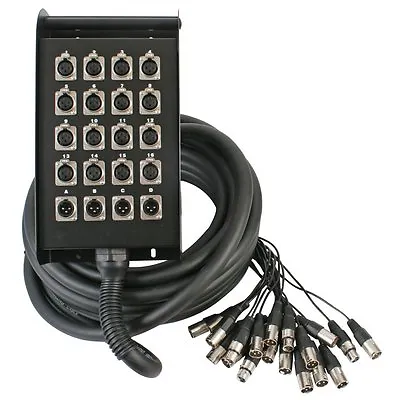 £109.99 • Buy Pulse XLR Multicore/Stagebox/Snake - 15m 16 Inputs/4 Outputs