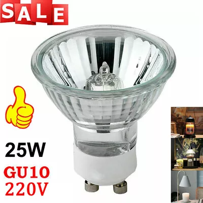 25W Dimmable Halogen Bulbs Replace GU10 220V Light Reflector Spotlight Down Lamp • £4.13