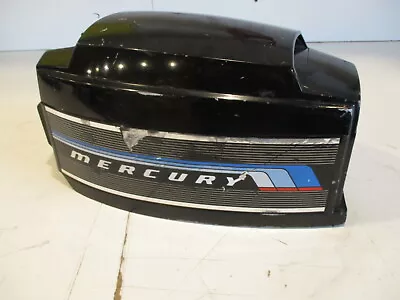 Mercury Outboard Top Motor Engine Cowl Cover Merc 110 Black 1970's • $49.99