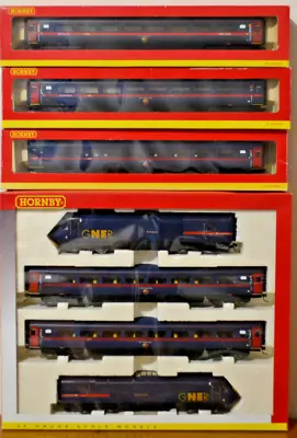 Sound Fitted R2703 GNER HST Class 43 Set And 5x MK3 Coaches Hornby OO • £474.99