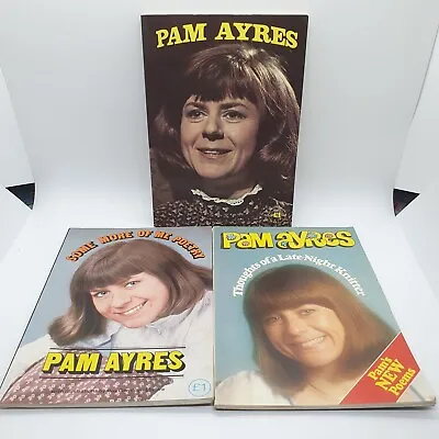 3x Vintage PAM AYRES Books Poems Poetry • £10