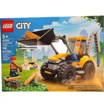 Lego City 60385 Construction Digger 148 Pcs Forklift Scoop Front New Gift • $47.02