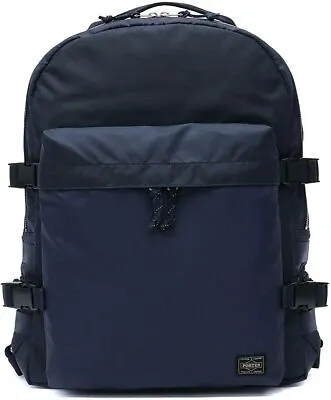 $537.47 • Buy Yoshida Bag PORTER FORCE Backpack DAYPACK Navy 855-05902 MADE IN JAPAN New