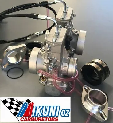 TM38 Twin Mikuni Flatslide Kit Yamaha XV Virago 750 Thru To 1100 • $558.63